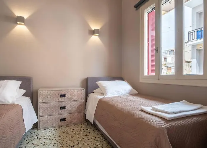 4 Guests - Veneris In Chania Appartamento